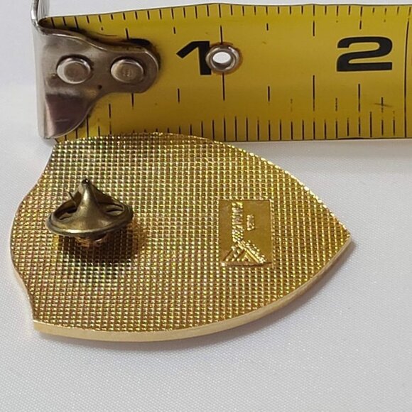 2009-10 Knights of Columbus California Shield Pin In His Name You Will Overcome - Picture 7 of 8